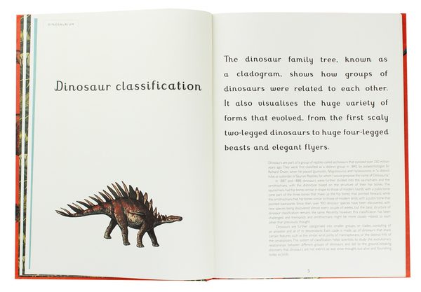Паперова книга «Dinosaurium», автор Лілі Мюррей - фото №1