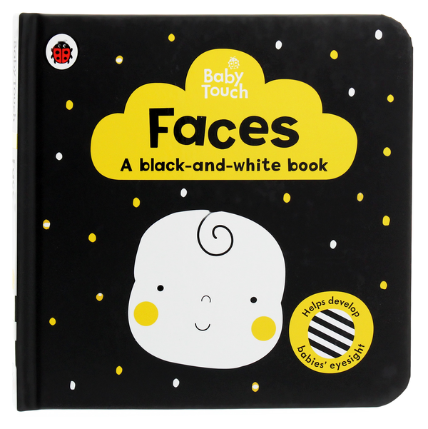Паперова книга «Baby Touch. Faces. A black-and-white-book» - фото №1