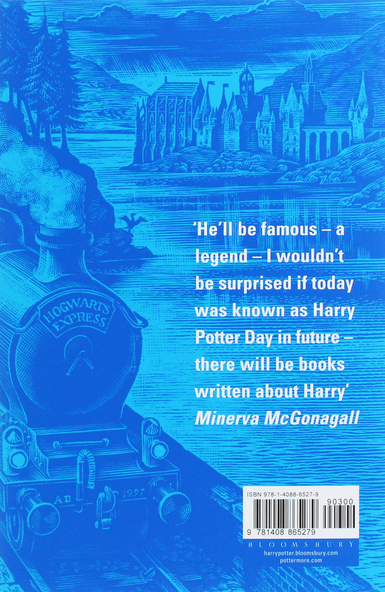 Бумажная книга «Harry Potter and the Philosopher's Stone», автор Джоан Роулинг - фото №1