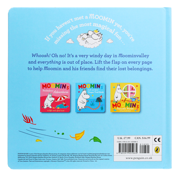 Паперова книга «Moomin and the Windy Day», автор Туве Янссон - фото №1