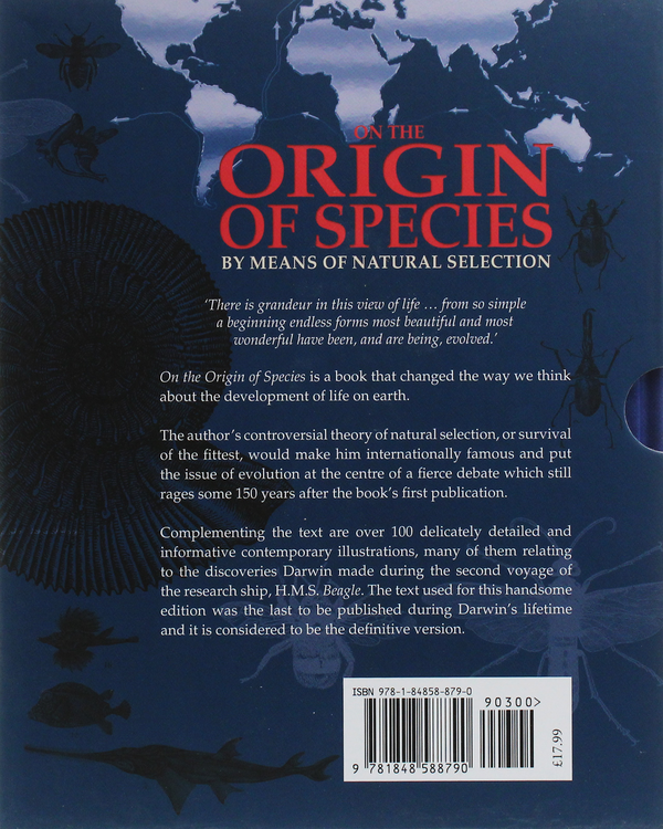 Бумажная книга «On the Origin of Species», автор Чарльз Роберт Дарвин - фото №1
