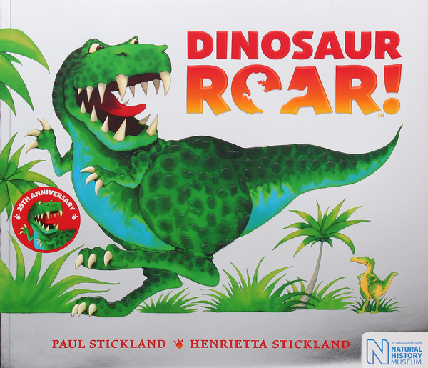 Бумажная книга «Dinosaur Roar! 25th Anniversary Edition», автор Генриетта Стикленд - фото №1