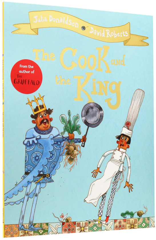 Паперова книга «The Cook and the King», автор Джулія Дональдсон - фото №1