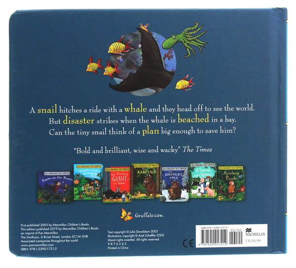 Бумажная книга «The Snail and the Whale», автор Джулия Дональдсон - фото №1