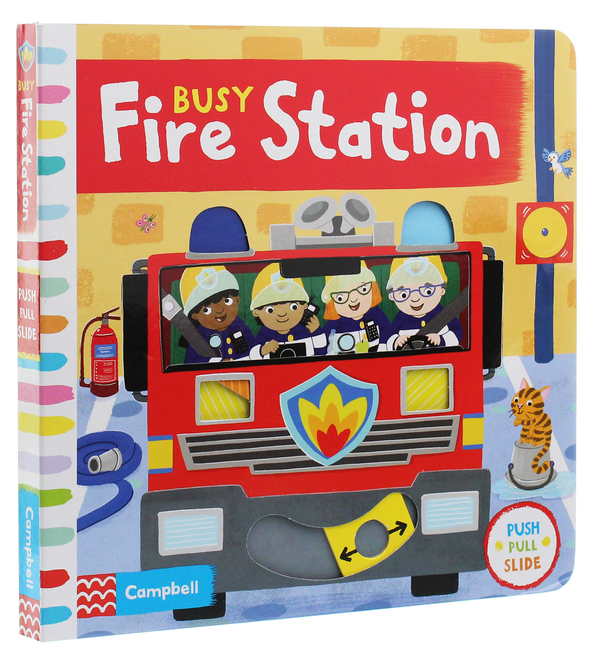 Бумажная книга «Busy Fire Station» - фото №1