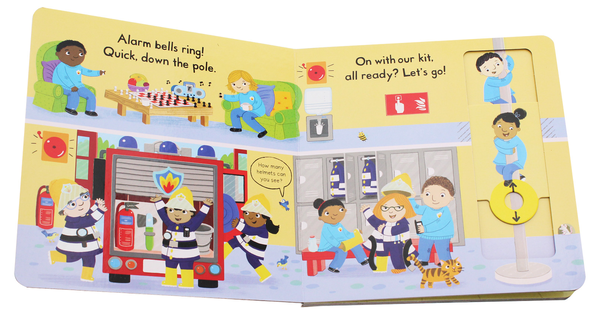 Бумажная книга «Busy Fire Station» - фото №1