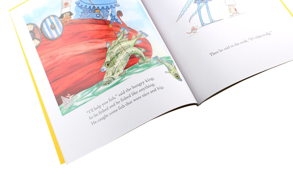 Паперова книга «The Cook and the King», автор Джулія Дональдсон - фото №1