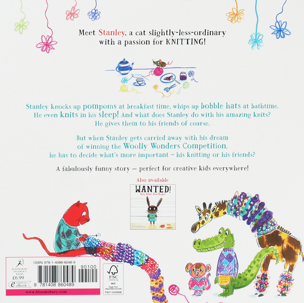 Бумажная книга «Stanley the Amazing Knitting Cat», автор Эмили Маккензи - фото №1