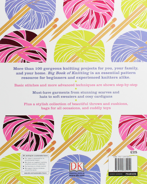 Паперова книга «Big Book of Knitting: Everything You Need for 100 Gorgeous Projects» - фото №1