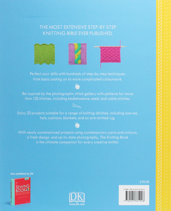Бумажная книга «The Knitting Book. Over 250 Step-by-Step Techniques», авторов Фредерика Патмор, Викки Хаффенден - фото №1
