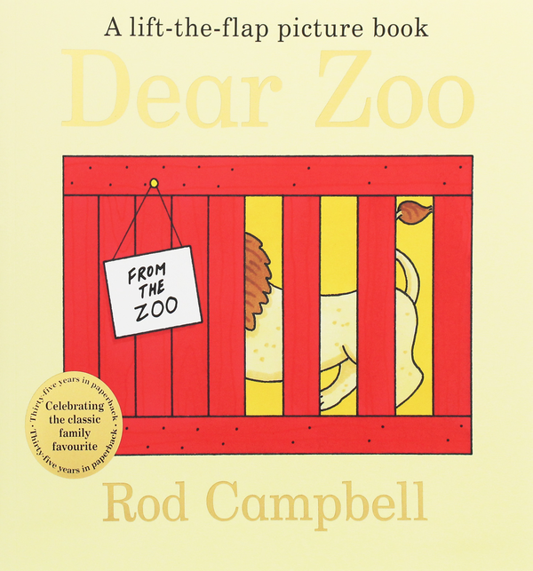 Бумажная книга «Dear Zoo», автор Род Кэмпбелл - фото №1