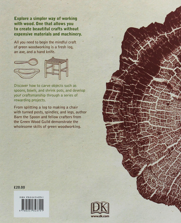 Паперова книга «Wood Craft. Master the Art of Green Woodworking», автор Barn the Spoon - фото №1