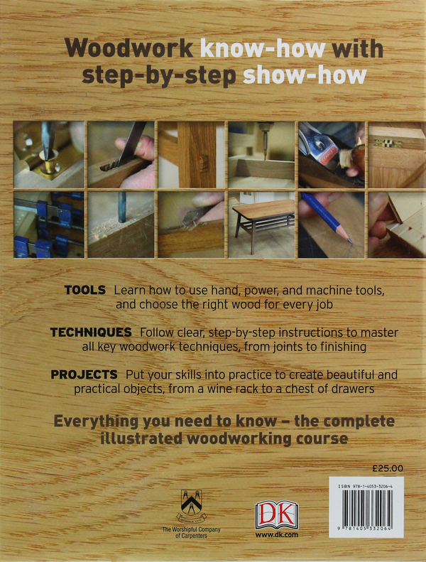 Бумажная книга «Woodwork. The Complete Step-by-Step Manual» - фото №1