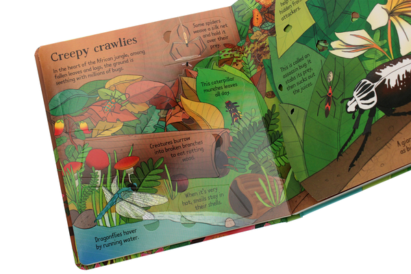 Бумажная книга «Look Inside the Jungle», автор Минна Лейси - фото №1