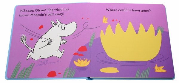 Паперова книга «Moomin and the Windy Day», автор Туве Янссон - фото №1