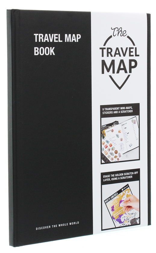  «Планер путешествий 1DEA.me Travel Map Book (TMB)», бренда 1DEA.me - фото №1