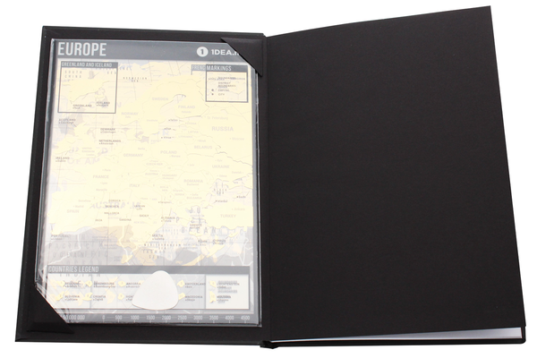  «Планер путешествий 1DEA.me Travel Map Book (TMB)», бренда 1DEA.me - фото №1