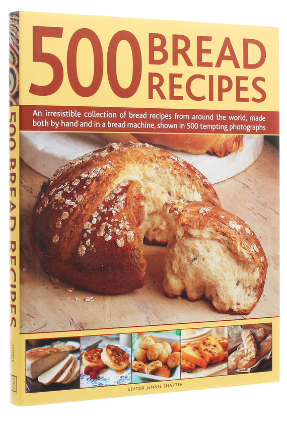 Бумажная книга «500 Bread recipes», автор Дженни Шептер - фото №1