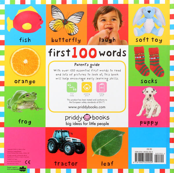 Паперова книга «First 100 Words» - фото №1