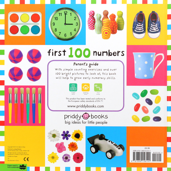 Паперова книга «First 100 Numbers» - фото №1