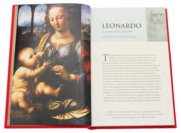 Бумажная книга «Leonardo, Michelangelo & Raphael : Lives of the Renaissance Artists», автор Джорджо Вазари - фото №1