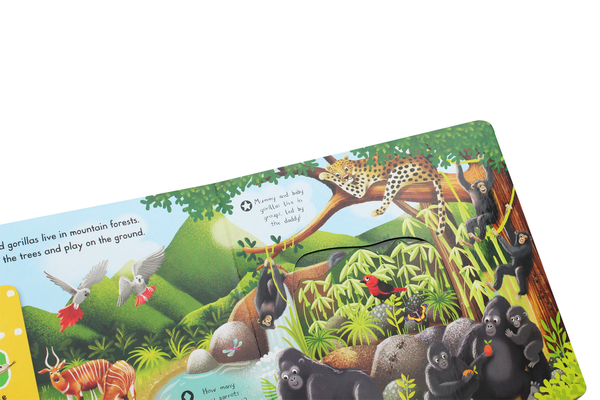Паперова книга «First Explorers: Wild Animals» - фото №1