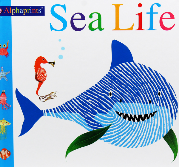 Бумажная книга «Sea Life. Alphaprints», автор Роджер Придди - фото №1