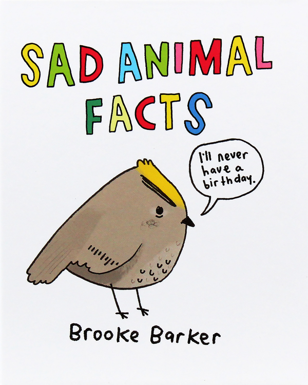 Бумажная книга «Sad Animal Facts», автор Брук Баркер - фото №1