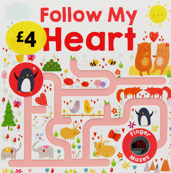 Бумажная книга «Follow My Heart. Maze Book», автор Эми Чепмен - фото №1