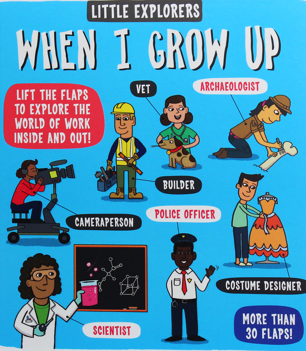 Паперова книга «When I Grow Up» - фото №1
