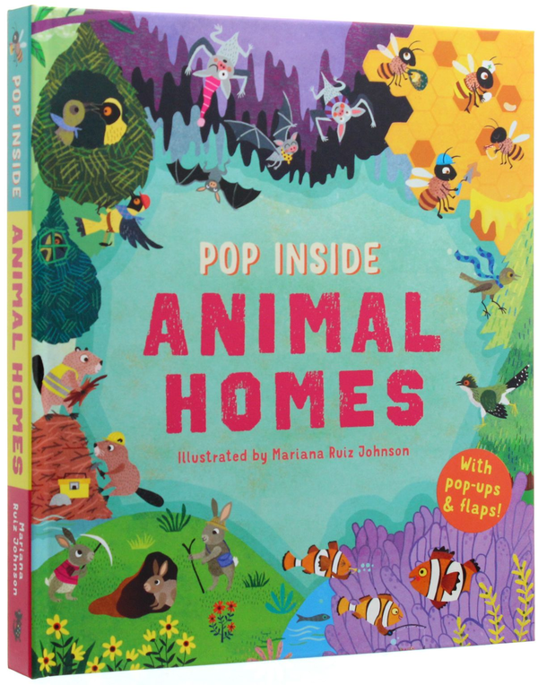 Бумажная книга «Pop Inside. Animal Homes», автор Рут Саймонс - фото №1