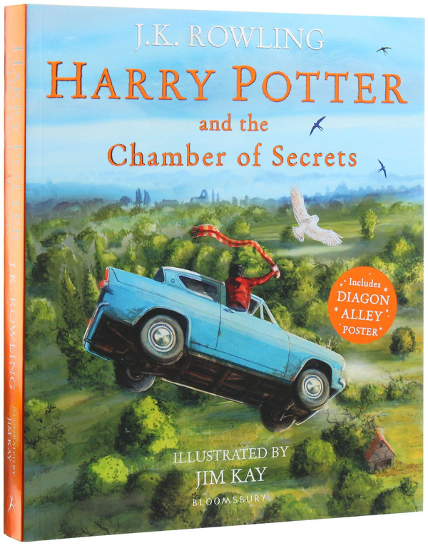 Бумажная книга «Harry Potter and the Chamber of Secrets. Illustrated Edition», автор Джоан Роулинг - фото №1