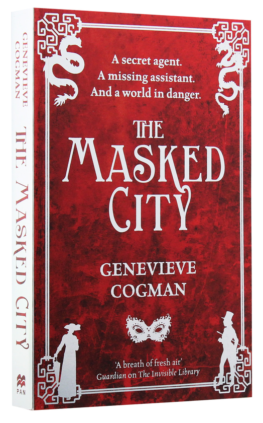 Паперова книга «The Masked City», автор Женев'єва Когман - фото №1