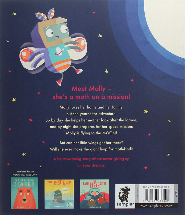 Паперова книга «Molly's Moon Mission», автор Дункан Біді - фото №1