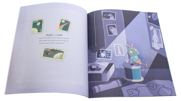 Паперова книга «Molly's Moon Mission», автор Дункан Біді - фото №1