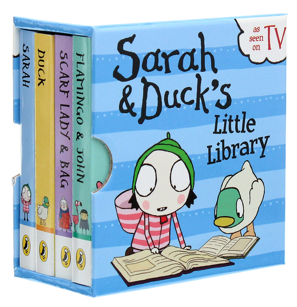 Бумажная книга «Sarah and Duck Little Library» - фото №1