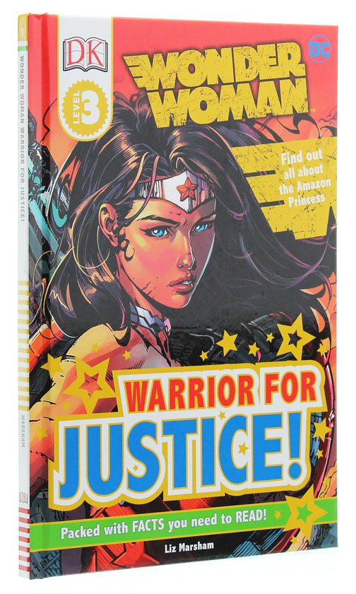 Паперова книга «DC Wonder Woman Warrior for Justice!», автор Ліз Маршам - фото №1