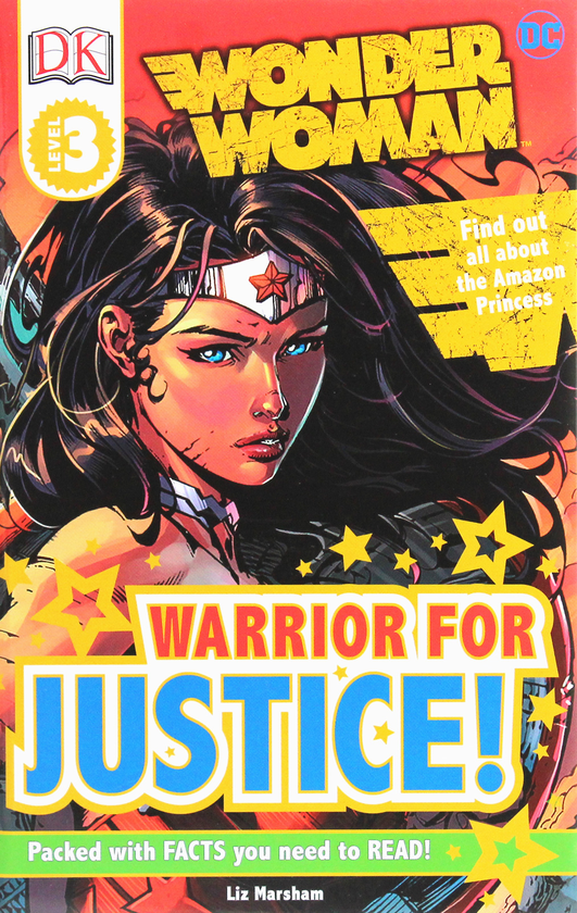 Паперова книга «DC Wonder Woman Warrior for Justice!», автор Ліз Маршам - фото №1