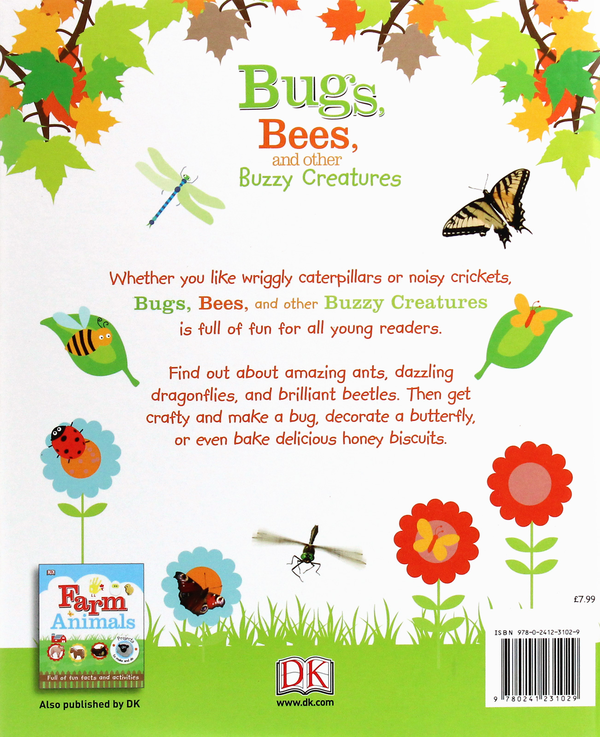 Бумажная книга «Bugs, Bees and Other Buzzy Creatures.  Full of Fun Facts and Activities» - фото №1