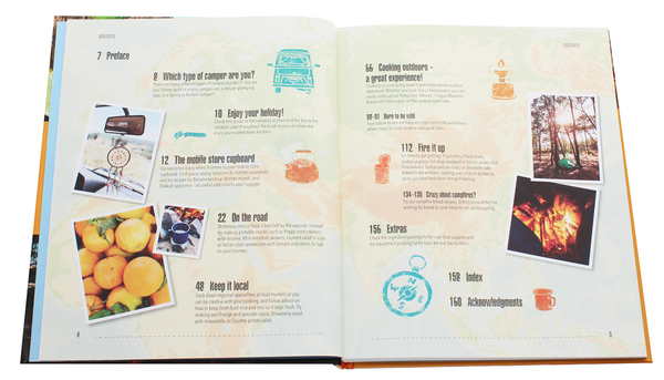 Паперова книга «The Campfire Cookbook: 80 Imaginative Recipes for Cooking Outdoors», авторів Віола Лекс, Ніко Станіцок - фото №1