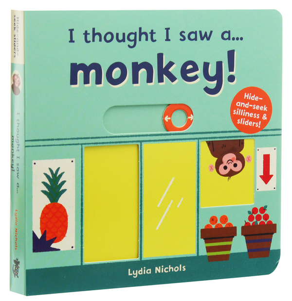 Паперова книга «I thought I saw a... Monkey!», автор Лідія Ніколз - фото №1