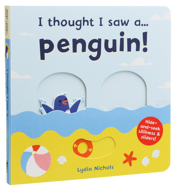 Паперова книга «I thought I saw a... Penguin!», автор Лідія Ніколз - фото №1