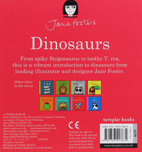 Бумажная книга «Dinosaurs», автор Джейн Фостер - фото №1