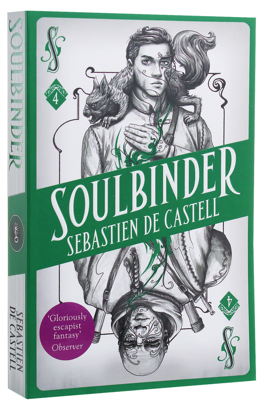 Паперова книга «Soulbinder», автор Себастьєн де Кастель - фото №1