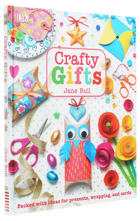 Бумажная книга «Crafty Gifts. Packed with Ideas for Presents, Wrapping, and Cards», автор Джейн Булл - фото №1