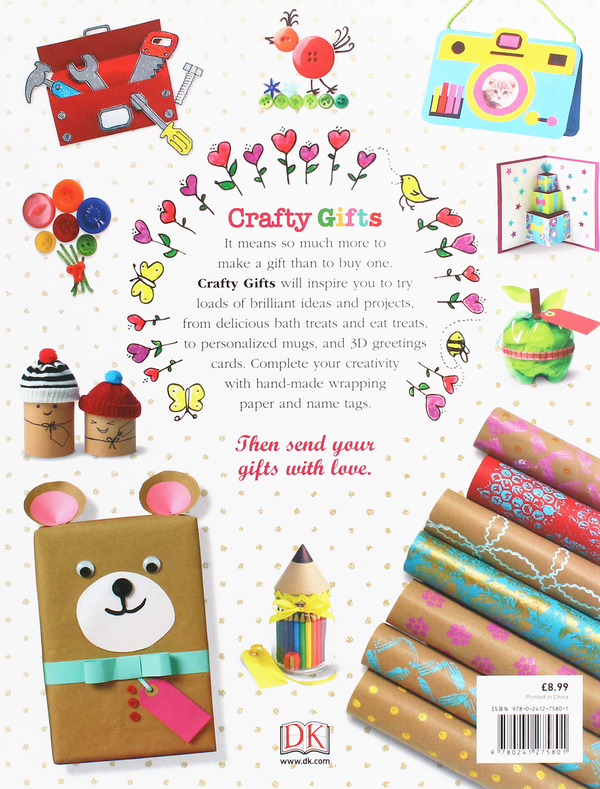 Бумажная книга «Crafty Gifts. Packed with Ideas for Presents, Wrapping, and Cards», автор Джейн Булл - фото №1