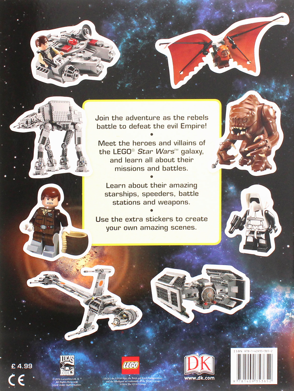 [object Object] «LEGO® Star Wars. Darth Vader's Empire Ultimate Sticker Book», автор Шари Ласт - фото №2 - миниатюра