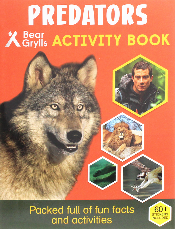 [object Object] «Bear Grylls Sticker Activity: Predators», автор Беар Гриллс - фото №1