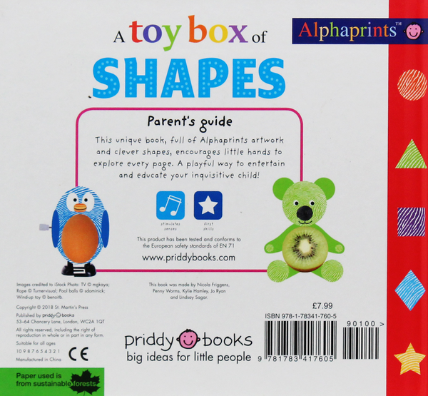 [object Object] «A Toy Box of Shapes», авторов Пенни Вормс, Линдси Сагар, Кайли Хэмли, Никола Фриггенс, Джо Райан - фото №3 - миниатюра