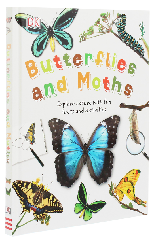 Паперова книга «Butterflies and Moths. Explore Nature with Fun Facts and Activities» - фото №1